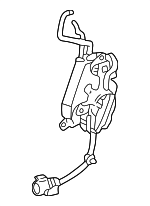 6903042051 - Body: Door Latch Assembly for Toyota Image