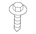 5259968030 - Body: Bumper Cover Screw for Toyota Image