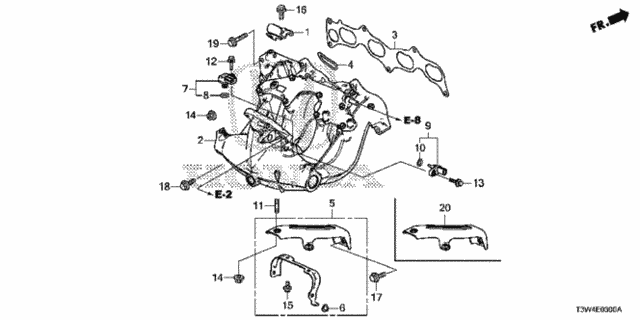 Intake Manifold for 2014 Honda Accord #0