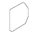 9Y0807669 - Body: Impact Bar Gasket for Porsche: Cayenne Image