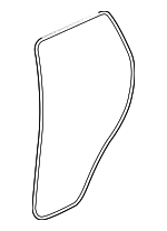 LR044023 - : Body Weather-Strip for Land-Rover Image