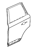BFA790090 - : Door Shell for Land-Rover Image