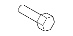 N10049308 - Exhaust: Bracket Bolt for Audi Image