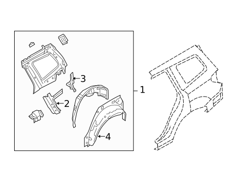 Inner Structure for 2013 Subaru Forester #0