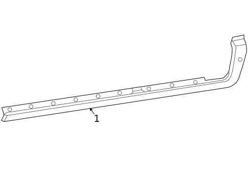 Exterior Trim - Cab for 2007 Mitsubishi Raider #0