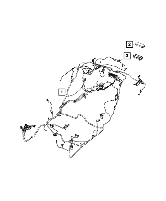 68498520AD - Electrical: Body Wiring for Mopar Image