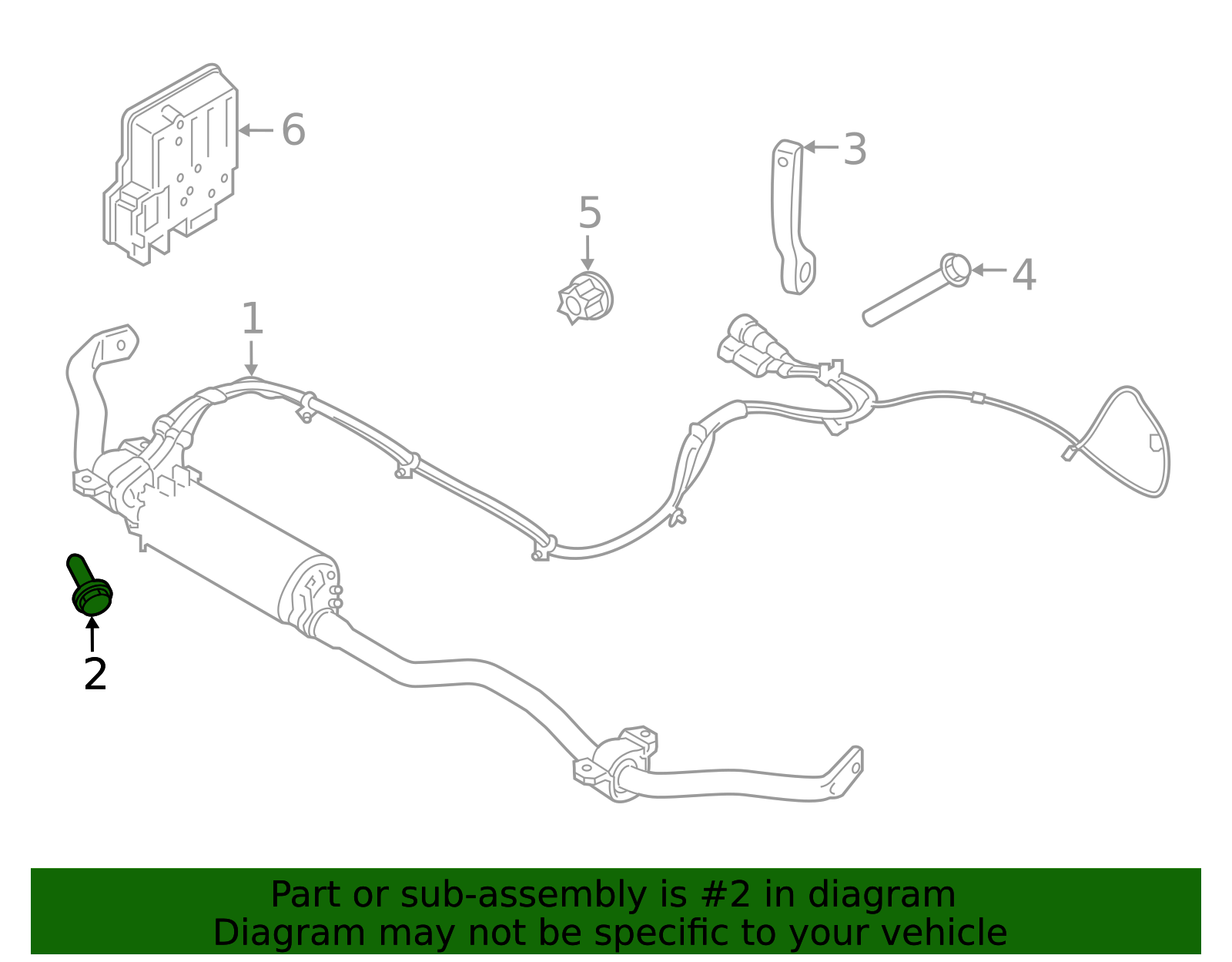 Stabilizer Bar Screw - Porsche (N-108-107-01)