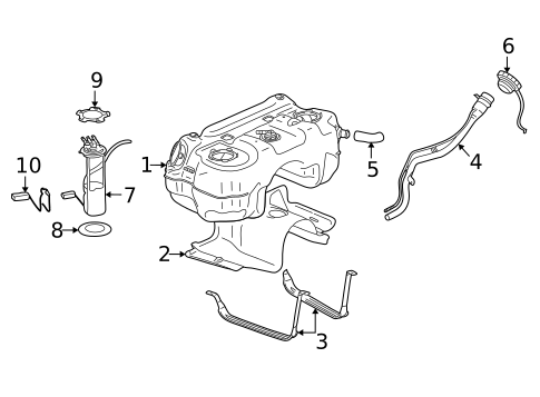 Hardware, Fasteners & Fittings for 2007 Saturn Vue #0
