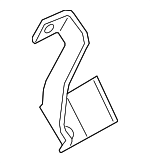 17227585391 - Cooling System: Trans Cooler Support Bracket for BMW: 535i, 535i GT, 535i GT xDrive, 535i xDrive, 640i, 640i Gran Coupe, 640i xDrive, 640i xDrive Gran Coupe, 740i, 740Li, 740Li xDrive, ActiveHybrid 5, ActiveHybrid 7 Image