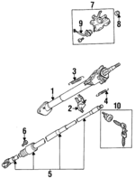 8944779761 - : Shaft Assembly Bolt for Isuzu Image