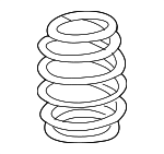 8W0511115EC - Suspension: Spring for Audi: A4, A4 allroad, A4 Quattro Image