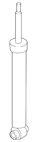 8W0616025F - : Suspension Shock Absorber for Audi: A4, A4 Quattro, A5 Quattro, A5 Sportback, S4, S5, S5 Sportback Image