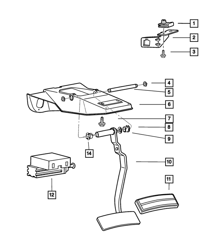 120395 - Service Brakes: Flat Washer for Mopar Image image