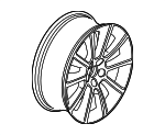 BA8Z1007E - Suspension: Wheel, Alloy for Ford: Flex Image