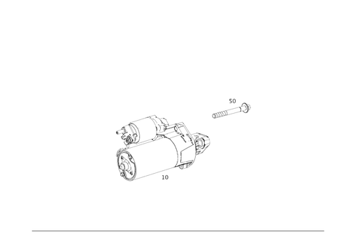 Starter Motor for 2017 Mercedes-Benz GLC43 AMG #0