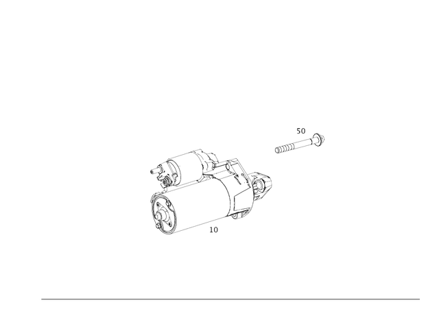 990563764 - Electrical Equipment and Instruments: Hexagon Head Bolt for Mercedes-Benz: C350e, C400, C43 AMG, C450 AMG, C63 AMG, E300, E350, E400, E43 AMG, E53 AMG, E63 AMG S, GLC43 AMG, GLC63 AMG, GLE550e, GLS450, ML63 AMG, S400, S550e, S580e, SL400, SL450, SL550, SL63 AMG, SL65 AMG Image image