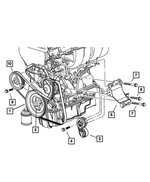 6101998 - Cooling: Hex Screw And Washer for Mopar Image