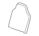 5L5Z1364417CAC - Body: Seat Back Cover for Ford: Ranger Image