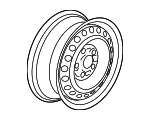 42700TBAA12 - Suspension: Wheel, Steel for Honda Image
