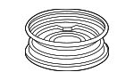 42700TBAA52 - Suspension: Spare Wheel for Honda Image
