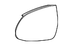 51167354634 - Body: Mirror Glass for BMW: X5, X6 Image