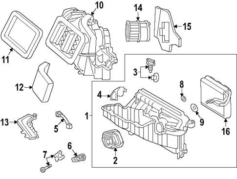 Blower Motor & Fan for 2021 Audi RS7 Sportback #0