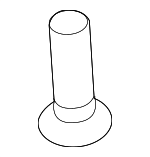 C2D19874 - Body: Rear Molding Bolt for Jaguar Image