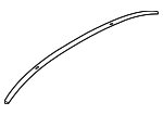 C2S17601XXX - Body: Roof Molding for Jaguar Image