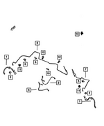 68628649AC - Brakes: Brake Tube for Mopar Image image