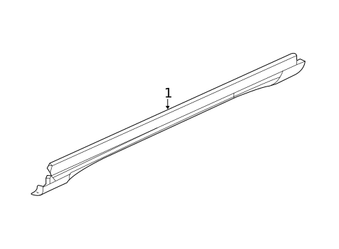 Exterior Trim - Pillars for 2022 Jeep Cherokee #0