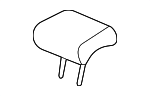 829403BHA01ZB - : Headrest, Center for Acura Image