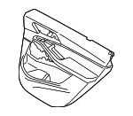 51425A61F83 - : Door Trim Panel for BMW: X5 Image