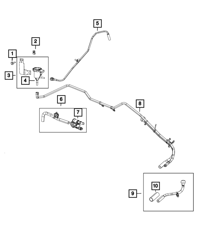 6104173AA - Emission Controls: Hex Flange Head Screw, Mounting for Mopar Image image
