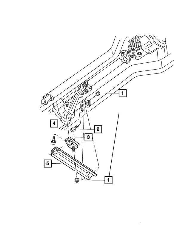 6101707 - Engine Mounting: Bolt for Mopar Image image