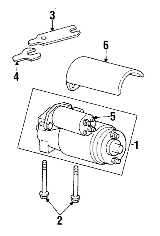 1114524 - Electrical: Starter Solenoid for GM Image