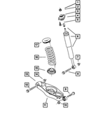 4895717AC - : Suspension Shock Absorber for Mopar Image