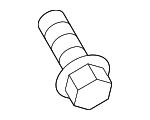 N90529803 - Body: End Support Bolt for Audi Image