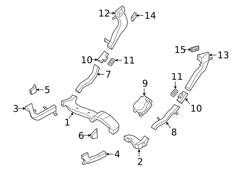Switches, Solenoids & Actuators for 2019 Ford Transit Connect #1