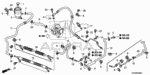 53730SJCA00 - Chassis: CLAMP, FEED HOSE for Acura: MDX, ZDX Image