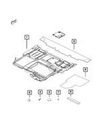 6TZ70U1YAA - : Floor Mat for Mopar Image