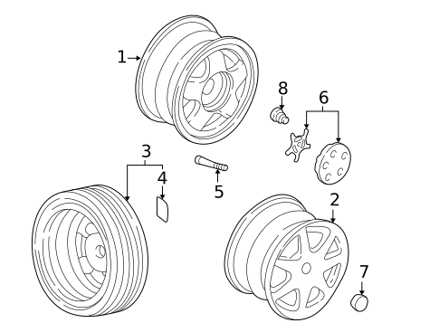 Wheels for 1992 Acura NSX #0