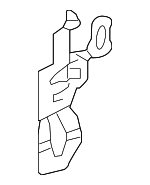 3D0810931A - Body: Actuator Bracket for Volkswagen Image