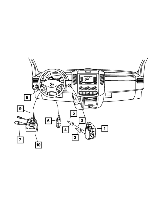 68022569AA - Electrical: Stop Lamp Switch for Mopar Image