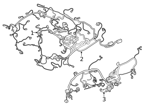 Wiring Harness for 2021 Ford Ranger #0
