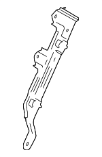 7126606050 - Electrical: Rear Seat Air Bag Bracket for Lexus: ES250, ES300h, ES350 Image