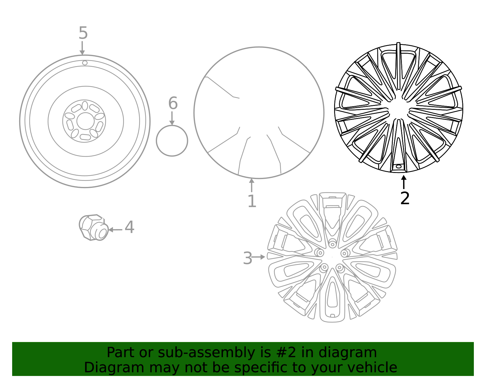 9965-03-8590 | 2024-2025 Mazda CX-90 Wheel, Alloy | Palladino