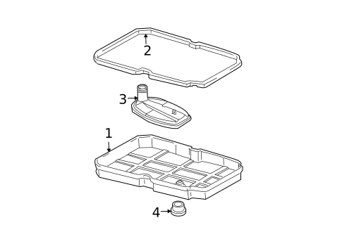 Transmission Components for 2009 Dodge Charger #1
