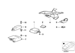 65778374821 - Audio, Navigation, Electronic Systems: Control Unit Airbag, Uncoded for BMW Image