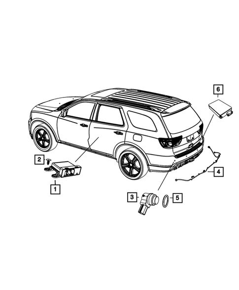 Park Assist for 2015 Dodge Durango #0