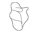 80387SM4A01 - HVAC: Stay Clip for Acura: RSX, Vigor Image